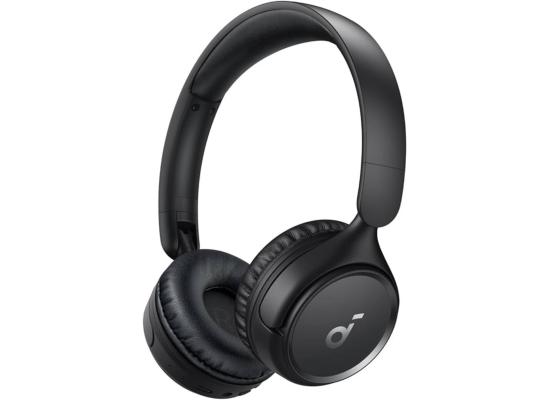 Anker Soundcore H30i Wireless On-Ear Headphones, Foldable Design, Pure Bass, 70H Playtime, Bluetooth 5.3, Lightweight and Comfortable, Black